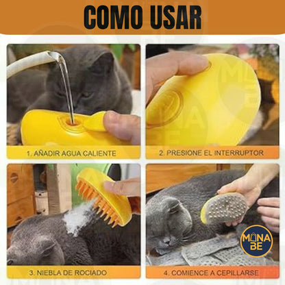 CEPILLO A VAPOR PARA MASCOTAS™