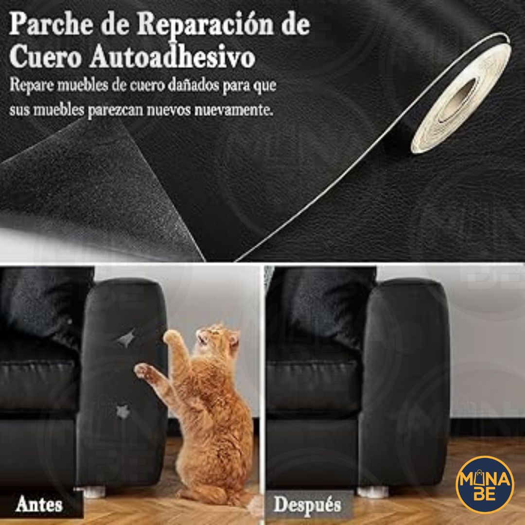 PARCHE ADHESIVO DE CUERO™
