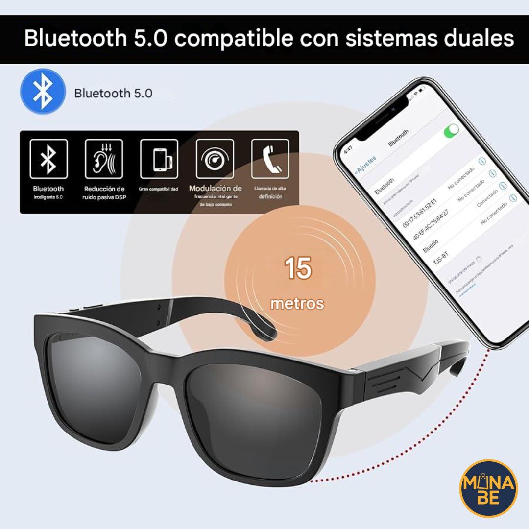 GAFAS SMART BLUETOOTH - MANOS LIBRES™