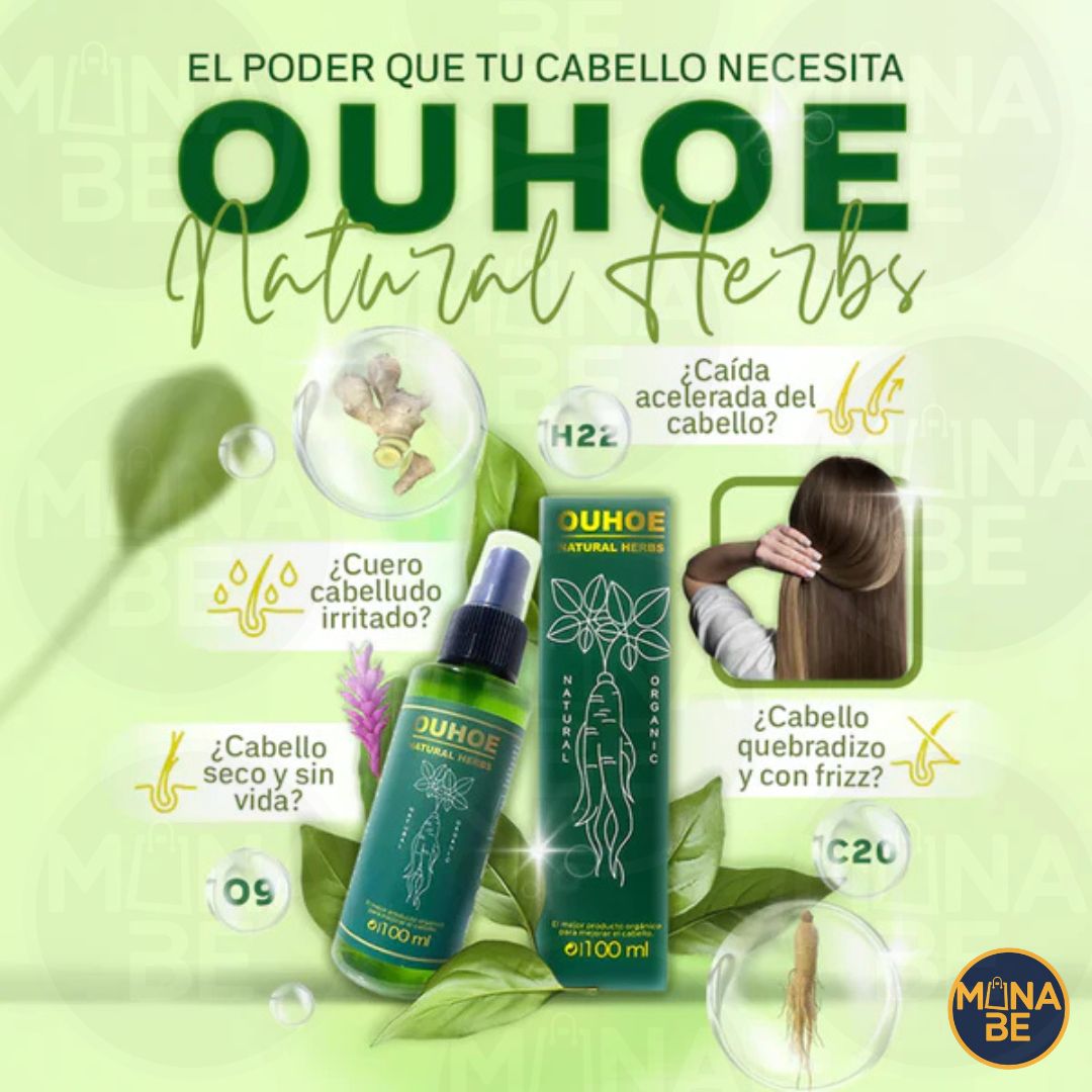 TONICO CAPILAR - OUHOE NATURAL HERBS™